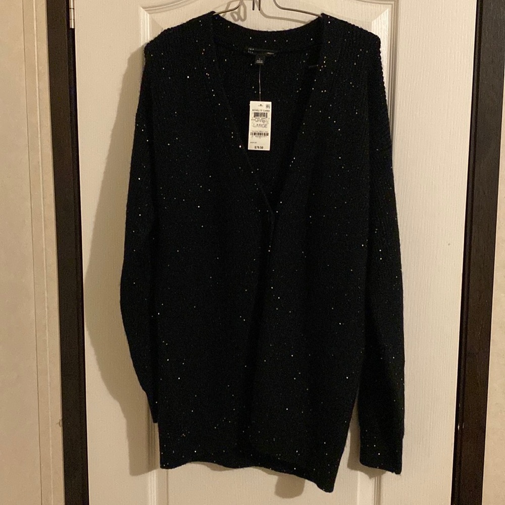 INC INTERNATIONAL CONCEPTS NOVELTŸ CARDIGAN